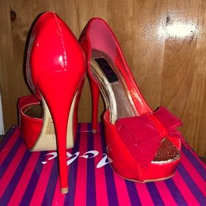 Red heels- New never worn